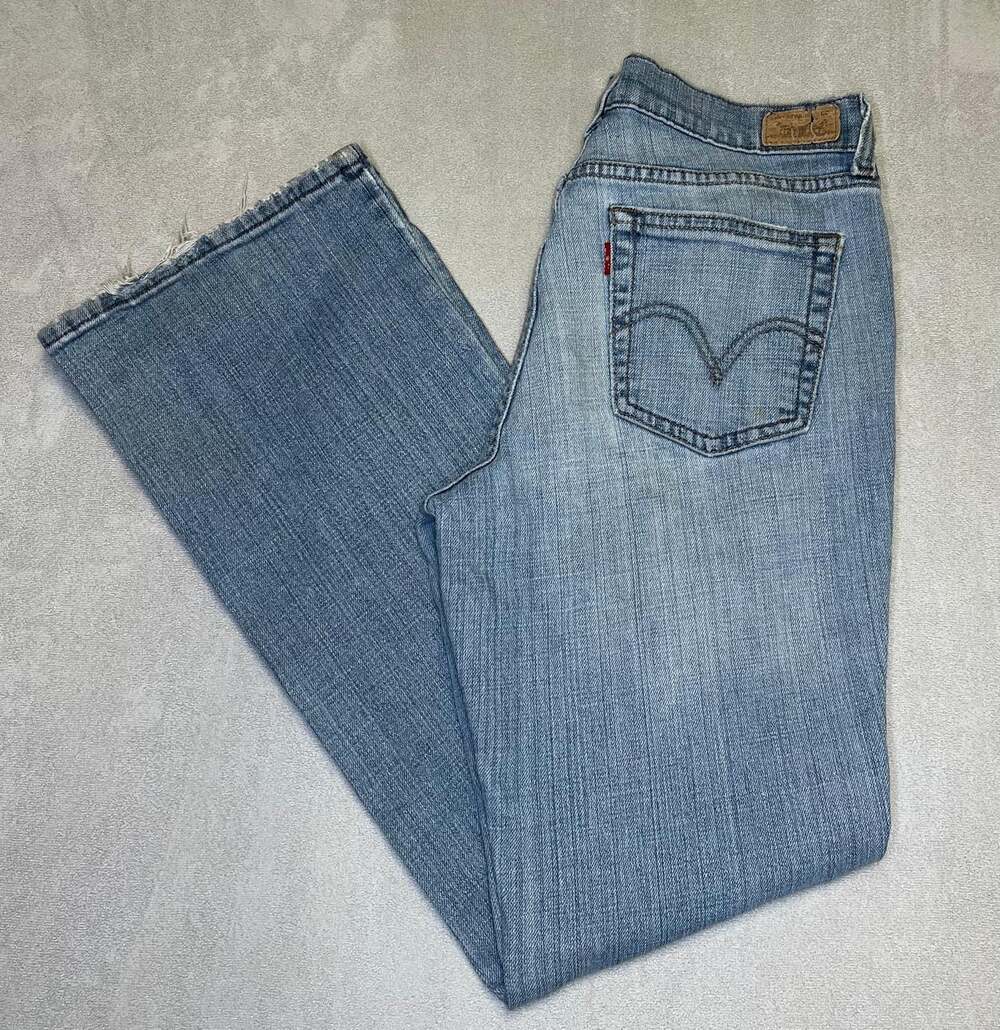 Levi's 515 Boot Cut Jeans Light Wash